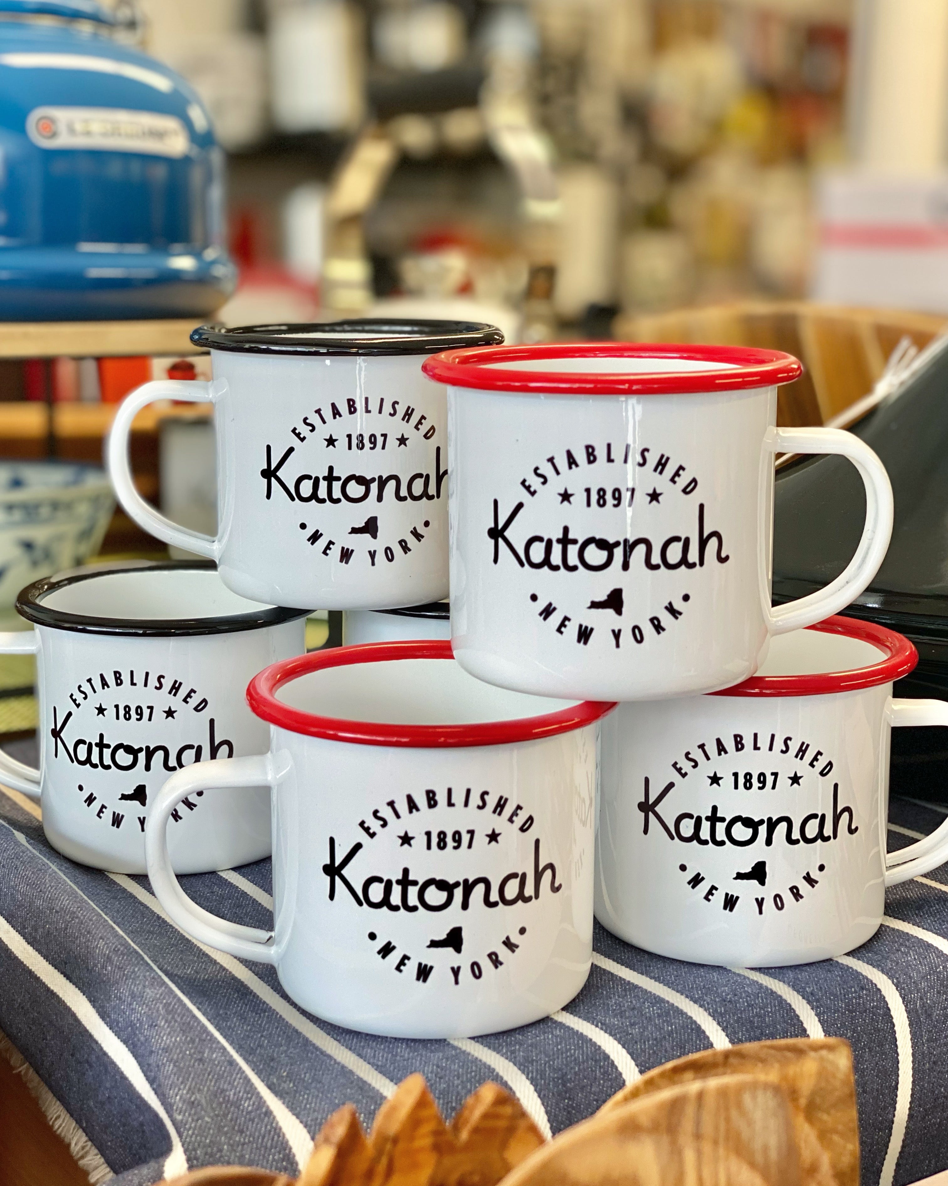 Katonah Enamelware Camper Mug 12 oz