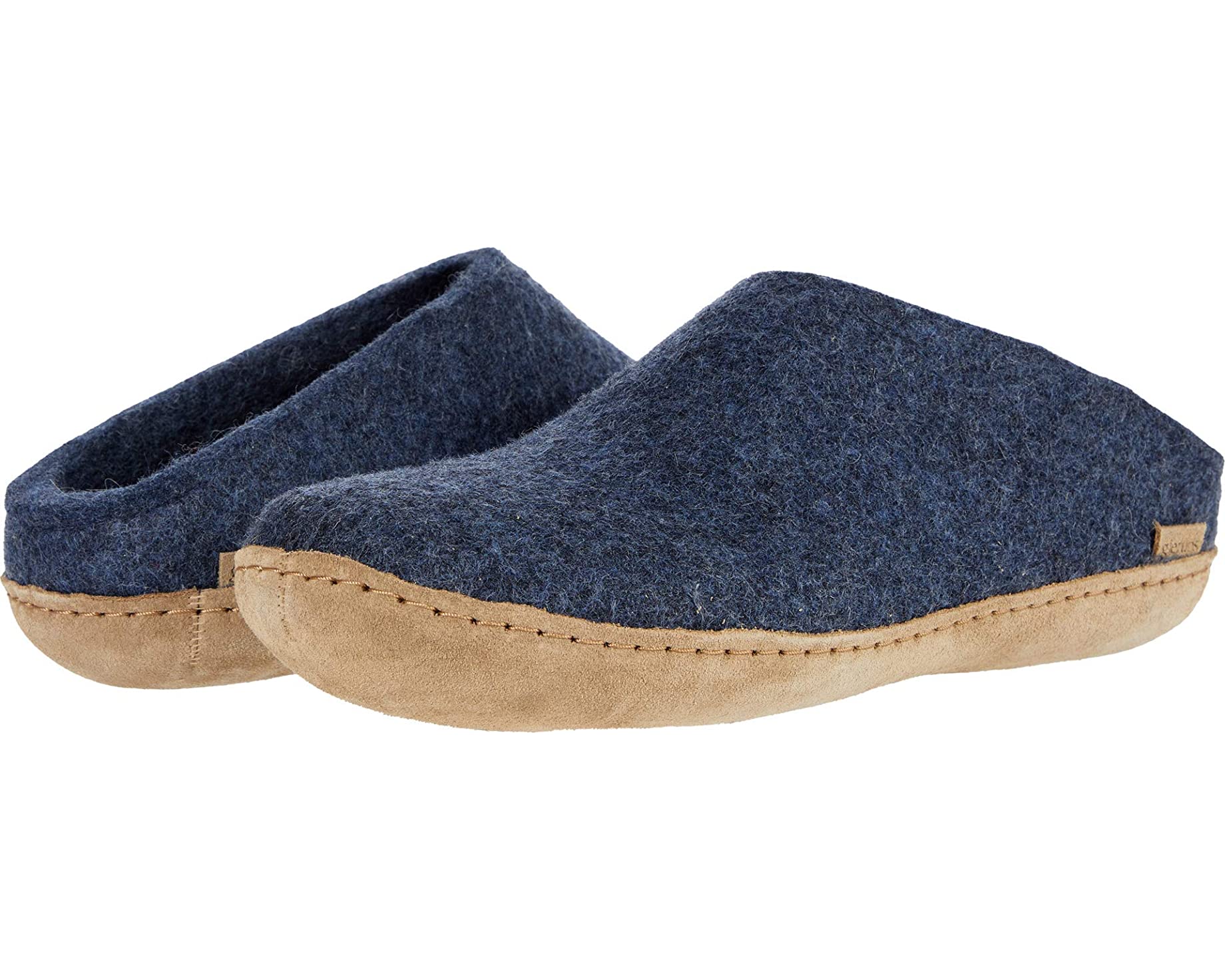 Glerups Slip-On Leather Slipper