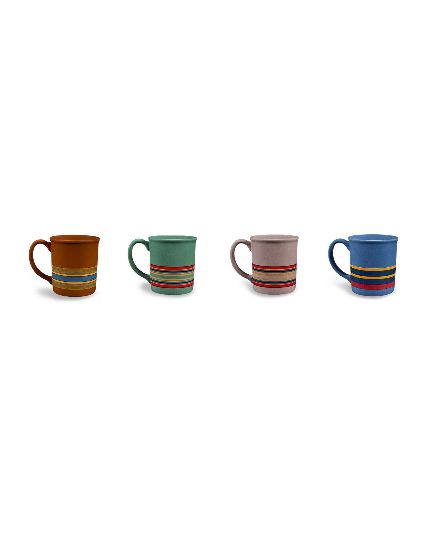 Pendleton | Tapered Mugs | Set of 4 | Tartan Mug Set Collection